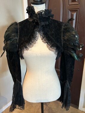 Witchy Goth Steampunk Bolero Shrug
